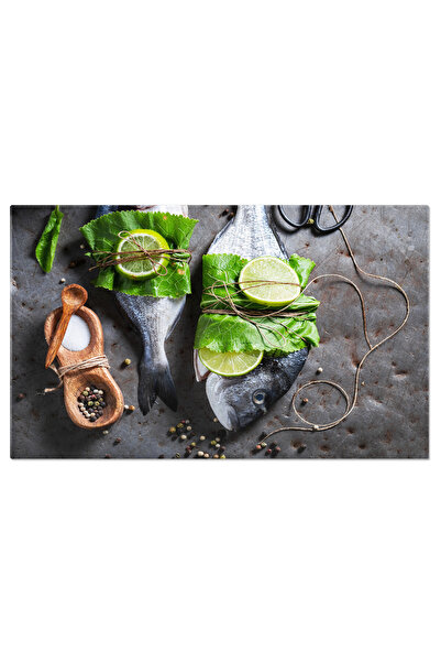 StoryGift Romania Tablou Canvas: Somon Si Hrean - Gustare Sanatoasa