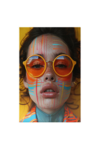 StoryGift Romania Tablou Canvas: O Explorare Îndrăzneață A Stilului Colorat- ...