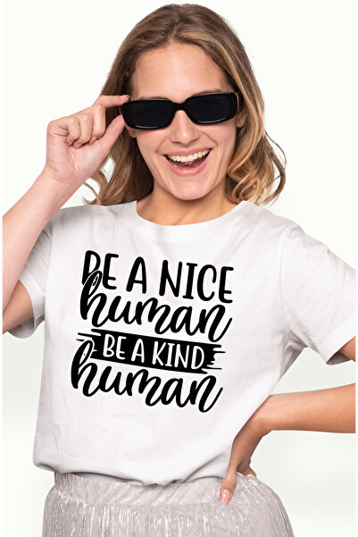 StoryGift Romania Tricou Femei cu un mesaj in engleza care te indeamna sa fii...