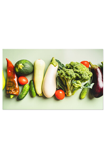 StoryGift Romania Tablou Canvas Cumparaturi Ecologice - O Piata De Produse Pr...