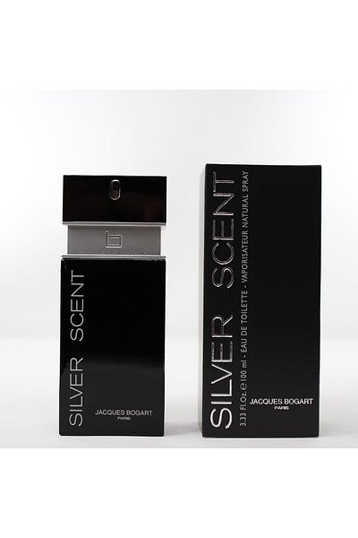 Jacques Bogart Silver Scent Eau de Toilette Spray for Men, 3.4 oz