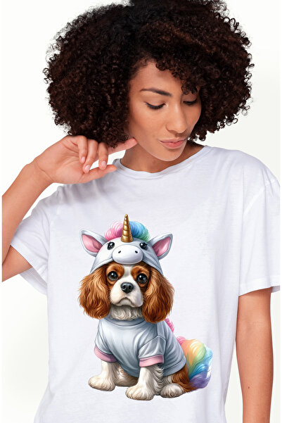 StoryGift Romania Tricou Femei cu un catelus blanos, ilustratie, putin trist,...