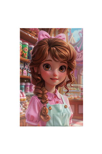 StoryGift Romania Tablou Canvas: Dulciuri Colorate Și Visuri De Zahăr Patiser...