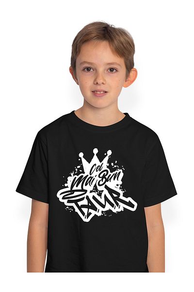 StoryGift Romania Tricou Copii Baieti Pentru Cel Mai Bun Taur, Apreciere, Cadou, Rasplata, Multumire 100% Bu