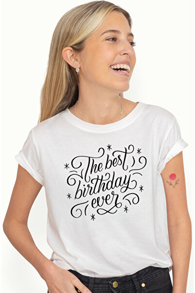 StoryGift Romania Tricou Femei pentru cei care isi serbeaza ziua de nastere c...