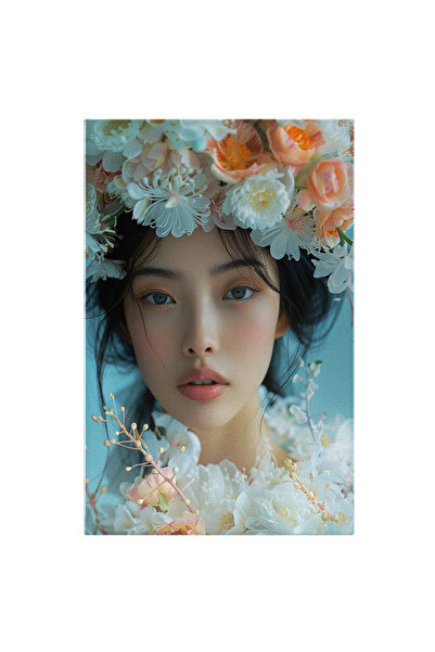 StoryGift Romania Tablou Canvas: Portret Feminin Plin De Eleganță Și Natură- ...