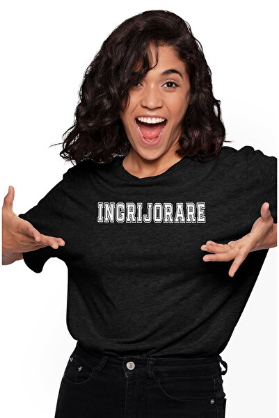 StoryGift Romania Tricou Femei Ingrijorare, Mesaj Motivational, Text Inspirat...