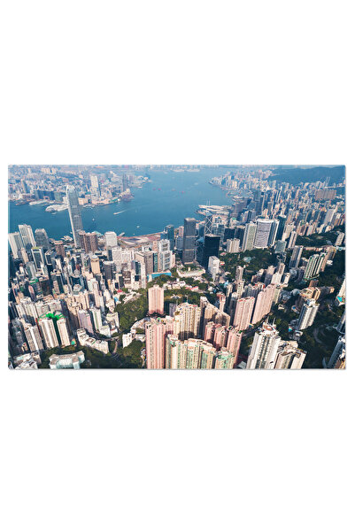 StoryGift Romania Tablou Canvas Peisaj Urban Hong Kong, Architecture, Hong Ko...