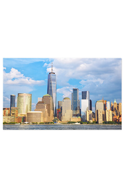 StoryGift Romania Tablou Canvas Skyline-ul Lower Manhattan, New York, Skyline, Arhitectura, Urban, Downtown 2849