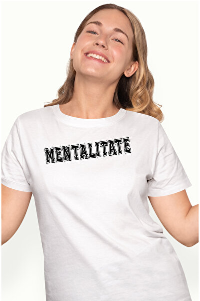 StoryGift Romania Tricou Femei Mentalitate, Mesaj Motivational, Text Inspirat...
