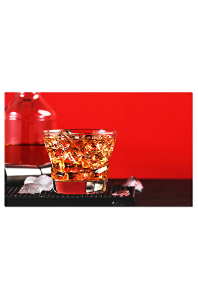 StoryGift Romania Tablou Canvas Cu Bauturi Delicioase: Whisky, Rum Si Cocktai...