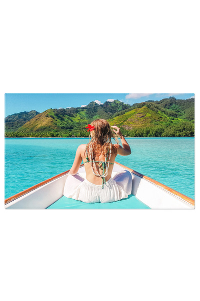 StoryGift Romania Tablou Canvas - Relaxare In Paradisul Tropical: Calatorind ...