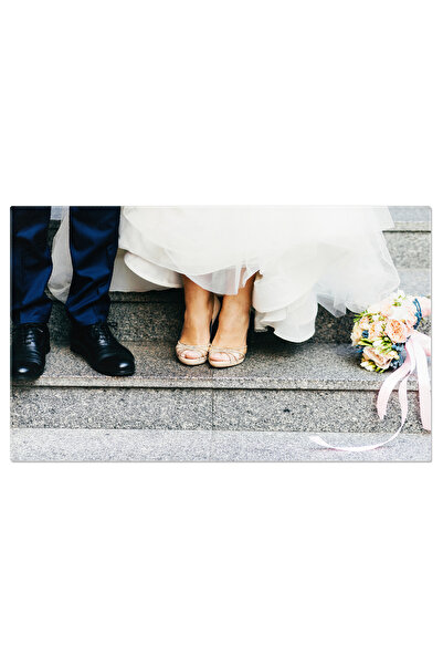 StoryGift Romania Tablou Canvas: Momentul Special Al Unei Mirese - Ocazia Unei Iubiri Frumoase Si Elegante