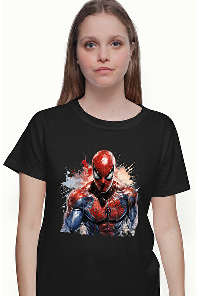 StoryGift Romania Tricou Femei Cu Omul Paianjen, Costum, Peter Parker, Supere...
