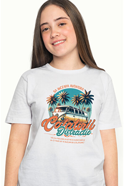StoryGift Romania Tricou Femei Calatorii, Distractie - Sa inceapa Aventura, c...