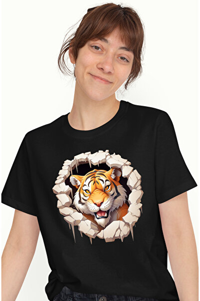 StoryGift Romania Tricou Femei cu un caine care are o caciula de Craciun, ilu...