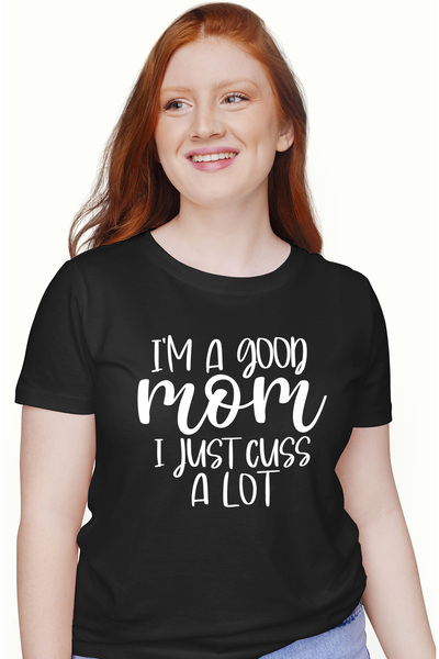 StoryGift Romania Tricou Femei pentru mamele care sunt bune, dar care injura ...