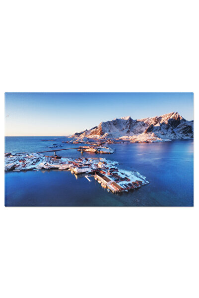 StoryGift Romania Tablou Canvas Asezarea La Reine, Insulele Lofoten, Norvegia...