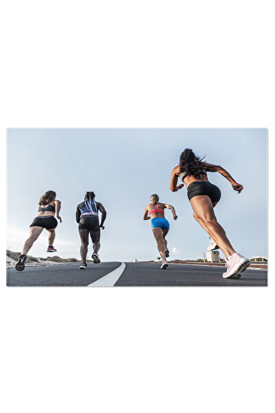 StoryGift Romania Tablou Canvas - Alergare In Aer Liber: Exercitiu Si Prietenie