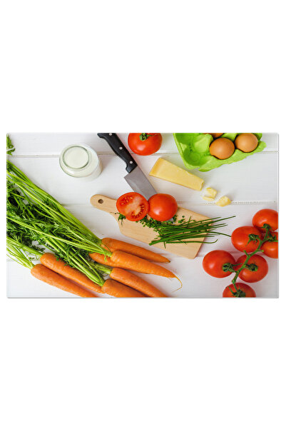 StoryGift Romania Tablou Canvas - Verdeturi Proaspete - Sanatate In Farfurie