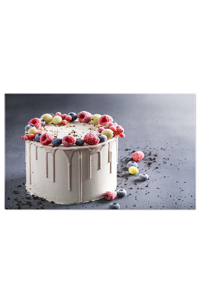 StoryGift Romania Tablou Canvas Tort Facut In Casa Si Dulce Cu Boabe De Cafea...