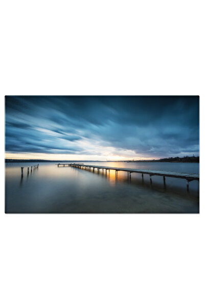 StoryGift Romania Tablou Canvas - Liniste Si Dramatism La Marea Neagra In Bulgaria