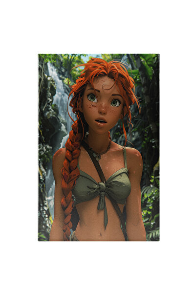 StoryGift Romania Tablou Canvas: Caracter Animat, Roșcat. Exploratoare În Jun...