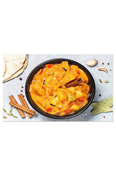 StoryGift Romania Tablou Canvas Tikka Masala De Pui Cu Orez Un Festin Indian ...