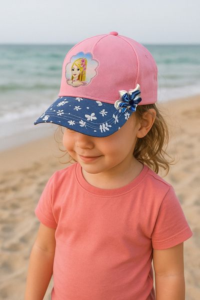 LAGRANZE Unisex 4-8 Years Old Children's Cap Hat Summer Children's Hat with Embroidery Detail