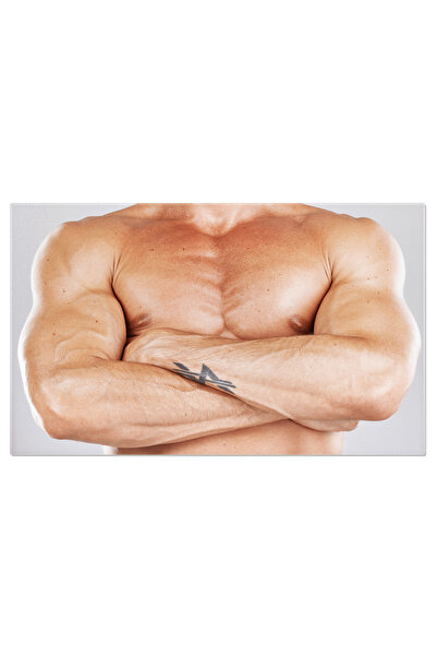 StoryGift Romania Tablou Canvas - Silueta Atletica In Studio: Health, Bodybui...