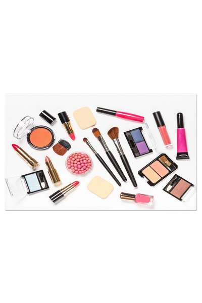 StoryGift Romania Canvas Painting Professional Makeup Cosmetics On White Back...