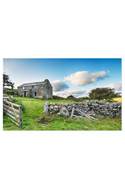StoryGift Romania Tablou Canvas Ferma Peisagistica Pe Pajistea Intinsa Bodmin...