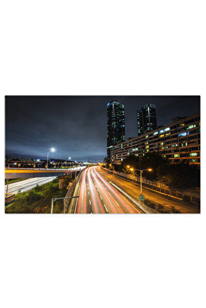 StoryGift Romania Tablou Canvas Peisaj Urban Din Seoul, Arhitectura, Asia, As...
