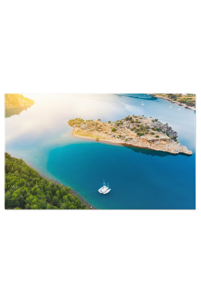 StoryGift Romania Tablou Canvas - Vacanta De Lux Pe Marea Egee: Relaxare Si E...