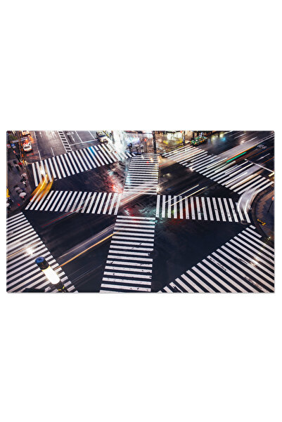 StoryGift Romania Canvas Painting 70 x 50CM Ginza, Tokyo: Stories from the Crosswalk 70x50CM STG