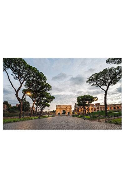 StoryGift Romania Tablou Canvas - Roma Antica: Ruina, Arhitectura, Istorie: C...