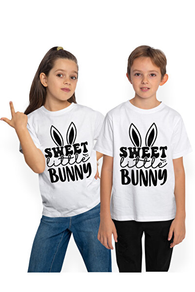 StoryGift Romania Tricou Copii Cu Mesajul In Engleza "sweet Little Bunny" - I...