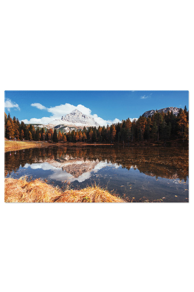 StoryGift Romania Tablou Canvas: Muntele Tacut - Peisaj Montan In Parcul National