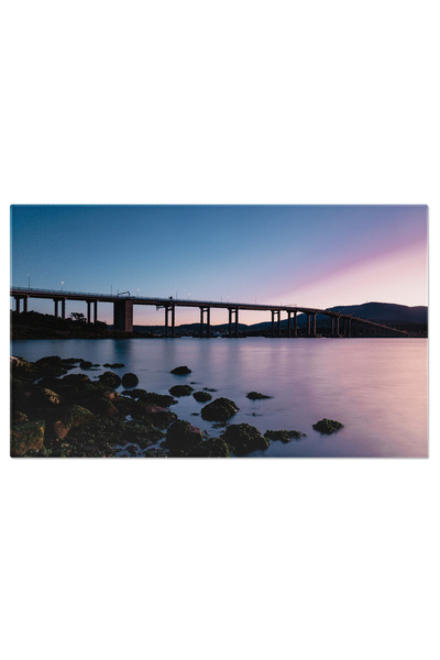 StoryGift Romania Tablou Canvas Podul Tasman In Hobart, Tasmania, Australia, ...