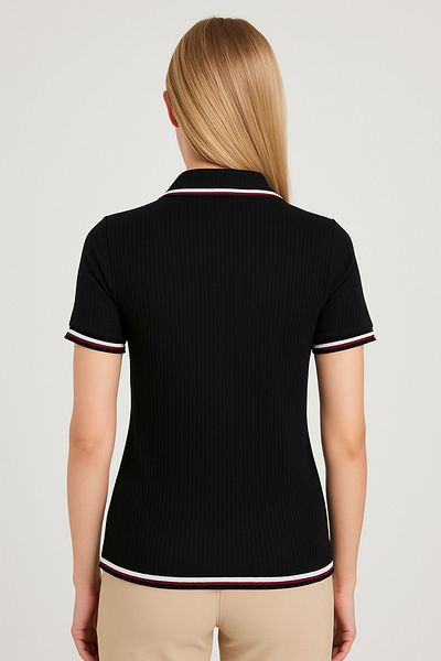 Butik Polo Neck Crop