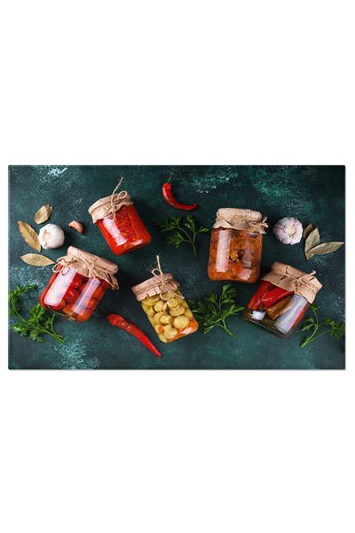 StoryGift Romania Tablou Canvas Bucatarie Traditionala: Gusturi Autentice