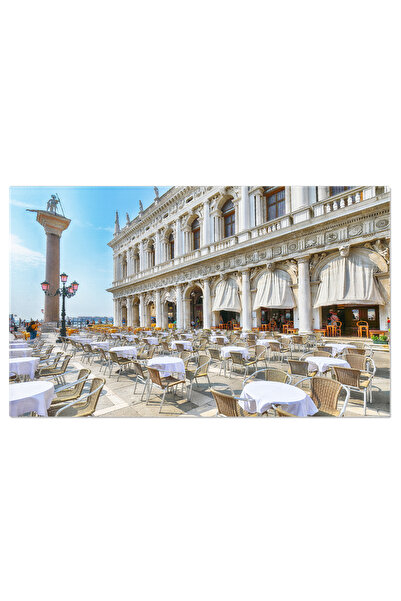 StoryGift Romania Tablou Canvas Venetia Cu Piata San Marco Si Coloana Sfantul...