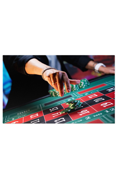 StoryGift Romania Tablou Canvas Ruleta De Cazinou - Jocul Norocului Si Castigul