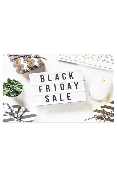 StoryGift Romania Tablou Canvas Reduceri De Black Friday Pe Fundal Alb Oferte Speciale, Cadouri Si Promotii Exce