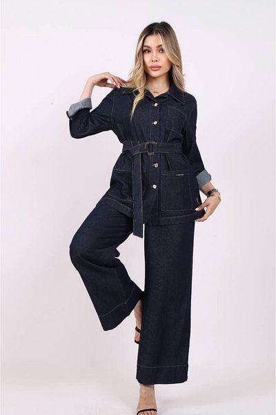 My twins Ewas Design Trouser Jacket Women's Double Suit