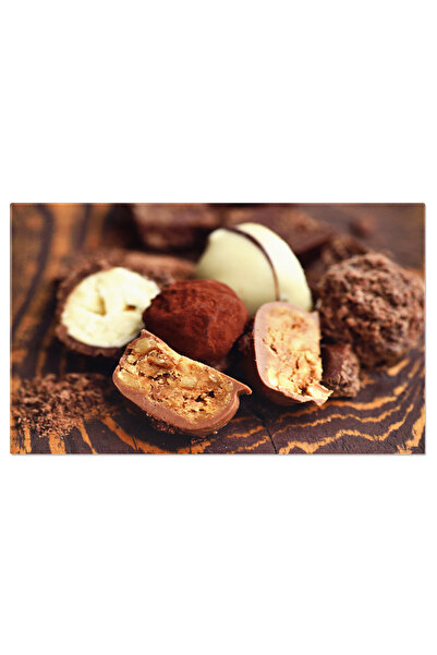 StoryGift Romania Tablou Canvas Ciocolata Neagra - Deliciu Rafinat