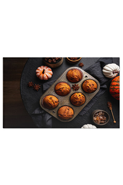 StoryGift Romania Tablou Canvas Mic Dejun Delicios De Toamna: Prajituri De Do...