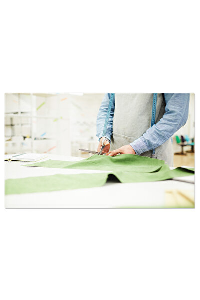 StoryGift Romania Tablou Canvas Atelier De Moda - Designer La Lucru, Masurat,...