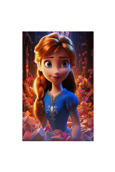 StoryGift Romania Tablou Canvas: Personaj Din Disney, Printesa Cu Ochii Albas...