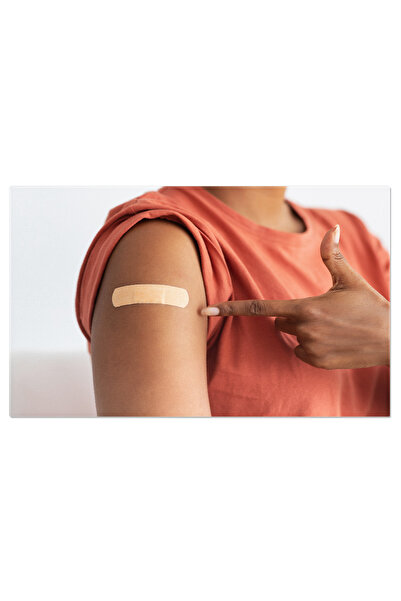 StoryGift Romania Tablou Canvas: Vaccinare Si Fericire - Protectie Impotriva -19